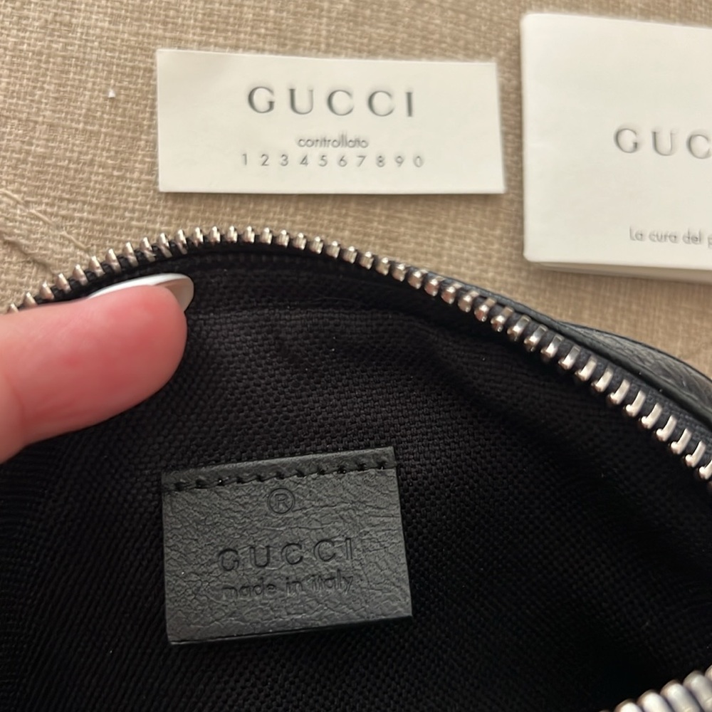 Gucci Black Mini Bag with Gold Accents - Picture 6 of 6